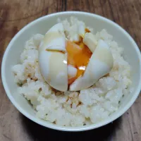 半熟卵かけごはん|由紀子さん