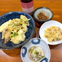 久しぶりの買い物　天ぷら晩ご飯|sakuramochiさん