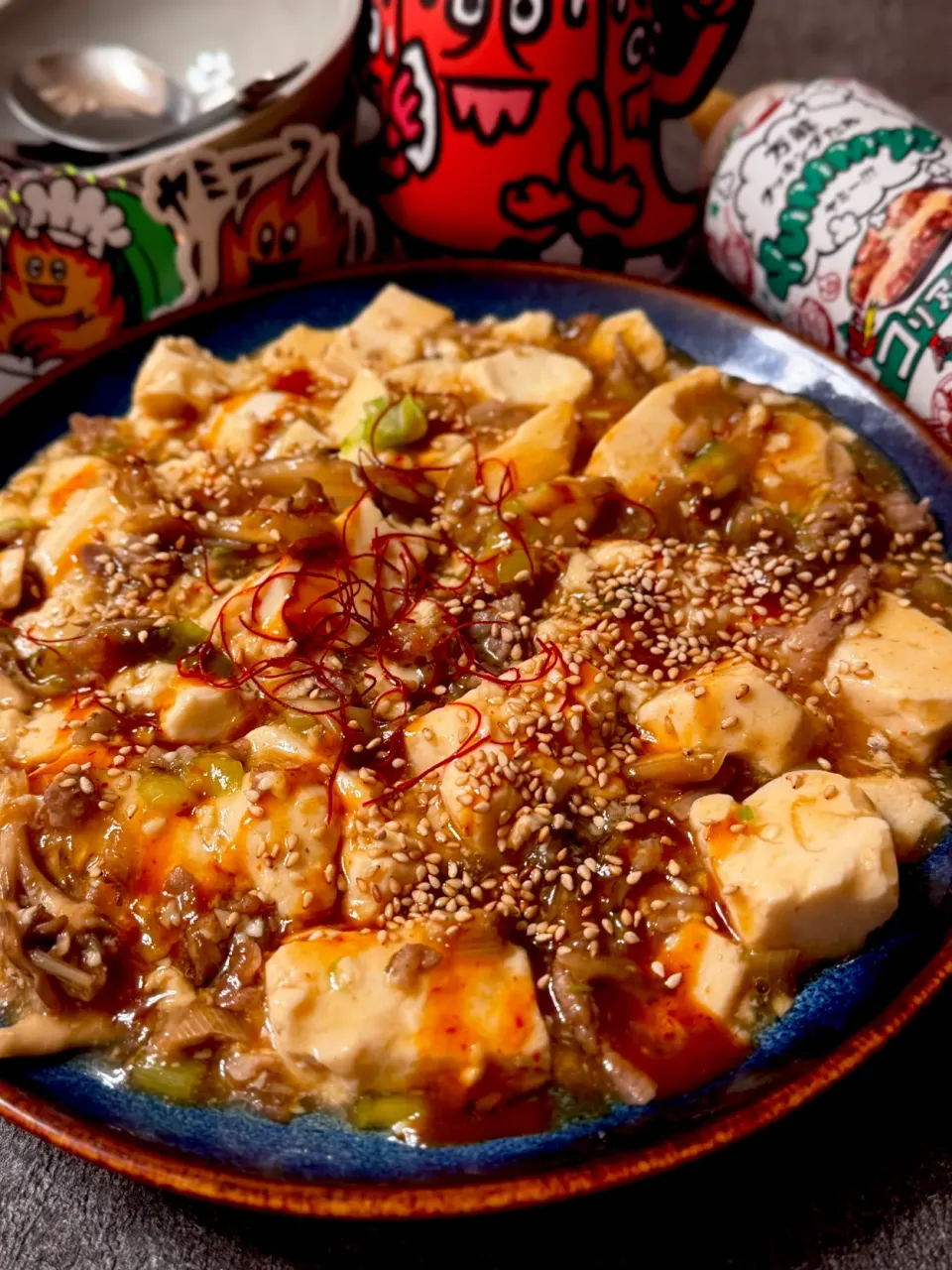 ヤマサのYummy！コリアンホットで韓国風肉豆腐/追いコリアンホット🔥とハニー🍯|chiaki3（平川ちあき）さん