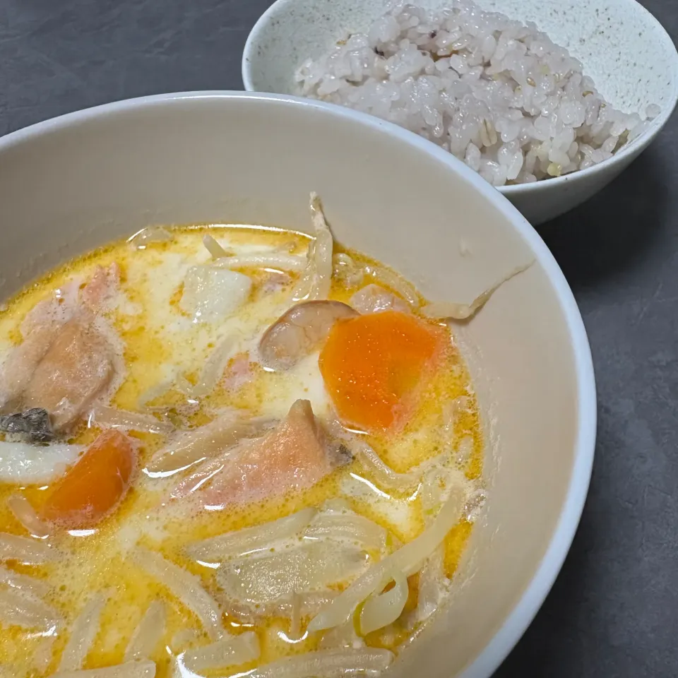 海鮮ミルクスープ|くるみさん