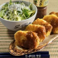 味噌海老カツ
キャベツナムル飯|マギーさん