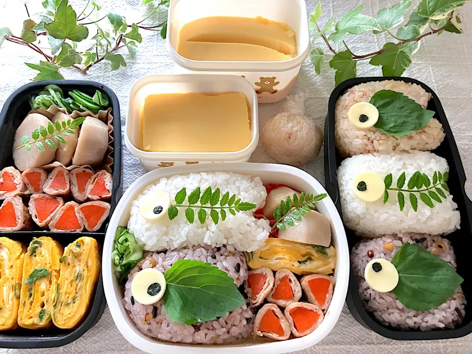 ＊0019.こどもの日🎏こいのぼりおにぎり🎏娘ちゃんの高校生弁当🍱＊|＊抹茶＊さん