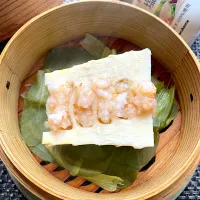 竹の子と海老のセイロ蒸し|栃倉 直人さん