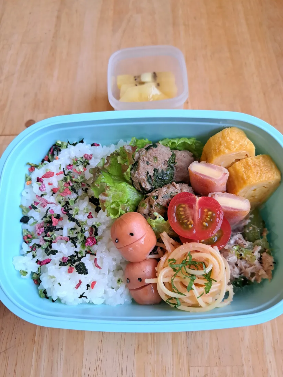 高1弁当  甘辛つくね|yyyu_uiiiさん