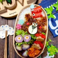 こどもの日弁当|Akiyoෆ¨̮⑅さん