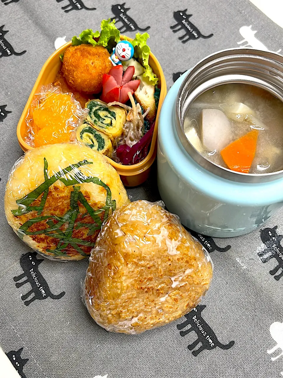 5/2 焼おにぎり豚汁弁当|JUNe28さん