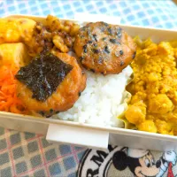 ひよこ豆カレー弁当|まゆみさん