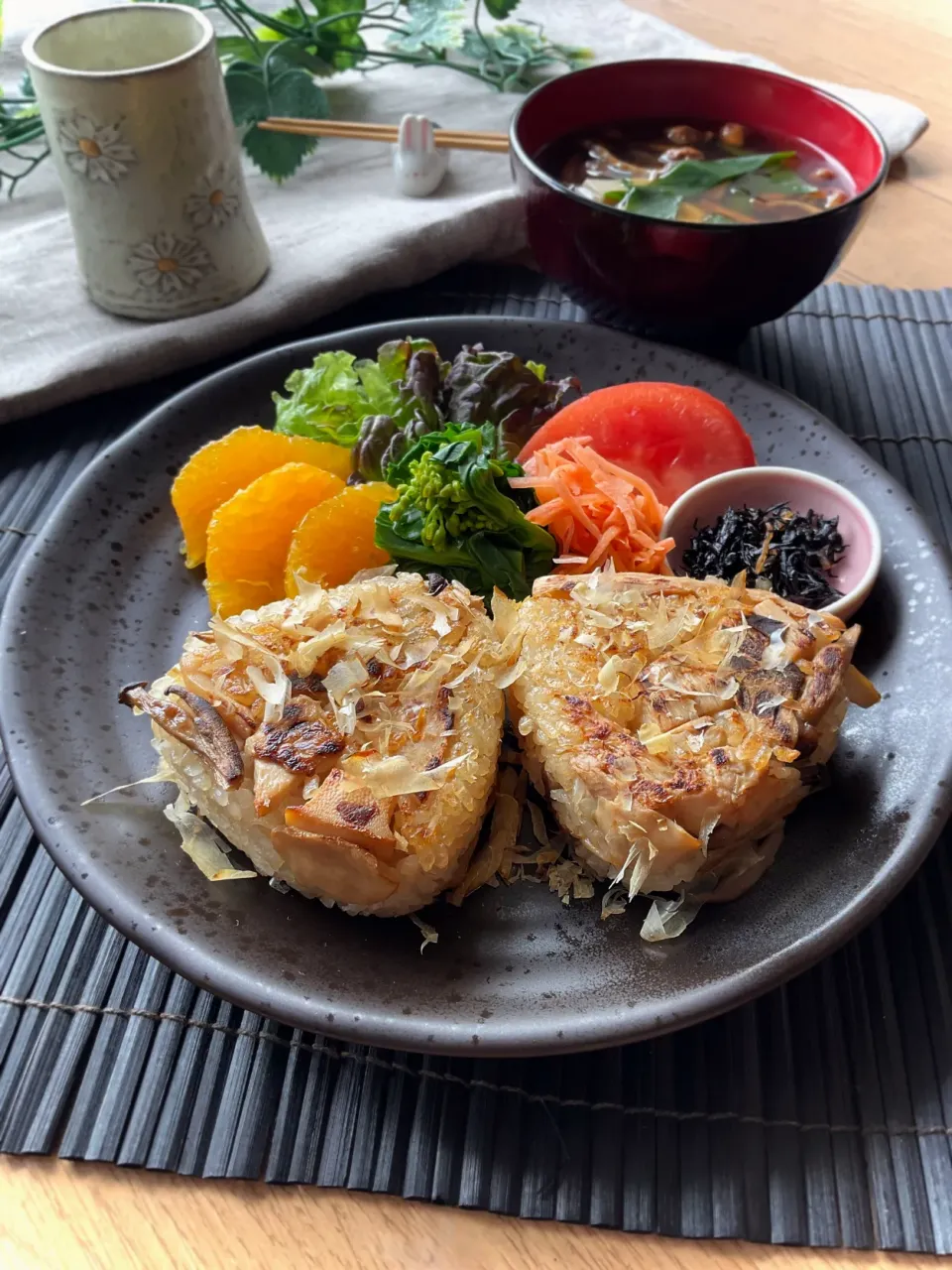 たけのこご飯de焼きおにぎり|スイーツポテトさん