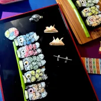 鯉のぼりデコ巻き寿司|ひろこさん