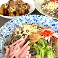 冷やしたぬき たこ焼き付き|🍒ふみりん🍒さん