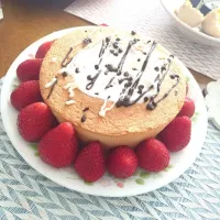 いちごシフォンケーキ|Reikoさん