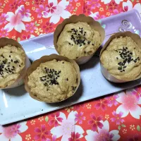 はったい粉で黒糖蒸しパン| みよぱさん