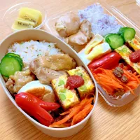 夫と次女のお弁当🍱🍙| シズソラさん