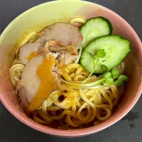 汁なし冷やし担々麺
