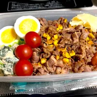 旦那ちゃん弁当╰(*´︶`*)╯♡|ちゃびきゅさん