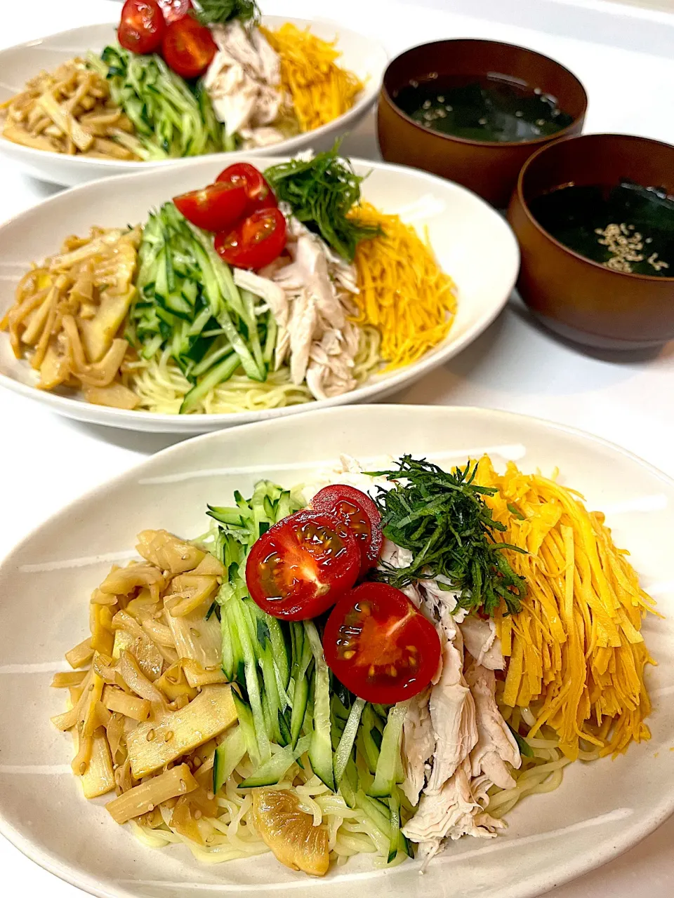 冷やし中華はじめました🍜|＊みお＊さん