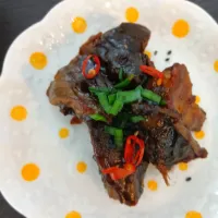 アッコちゃん✨さんの料理 ヤミー！茄子の甘酢炒め🍆 Yummy Fried Eggplant w/ Sweet & Sour Sauce