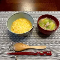 すりおろし人参と卵の雑炊|lingesさん