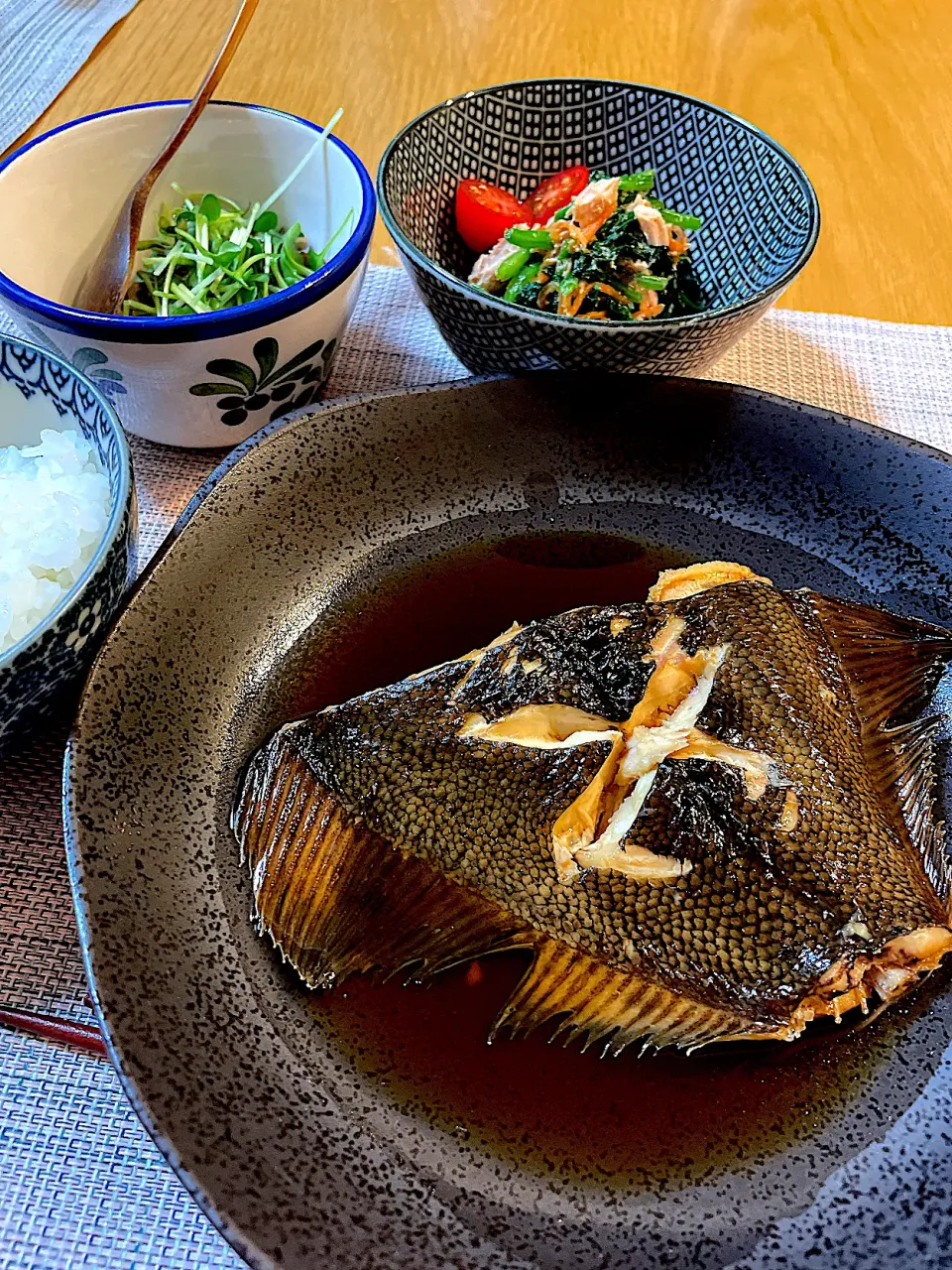 カレイの煮付け|Mikaさん