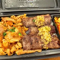 牛カルビPRIME塩ハラミ弁当