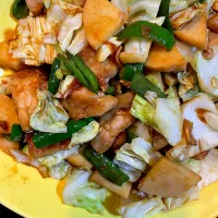 キャベツ入り青椒肉絲|DKさん