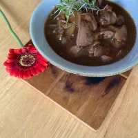 チョコちゃん直伝の玉ねぎ入り鶏レバー煮|さくたえさん