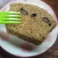 抹茶と黒豆の煮物のレンチンケーキ|にんにくと唐辛子が特に好き❤️(元シャリマー)さん
