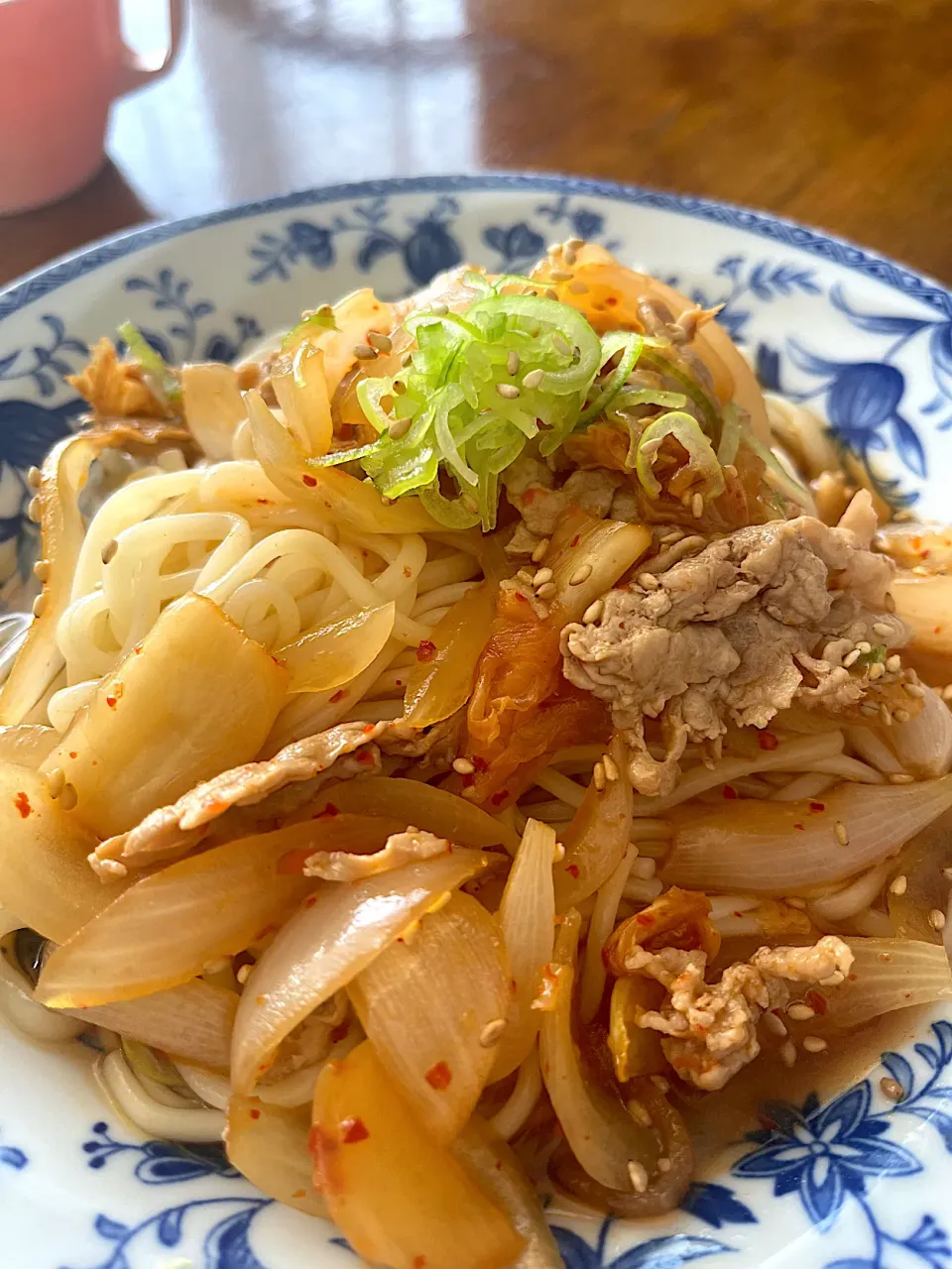 豚キムうどん|さんだーさん