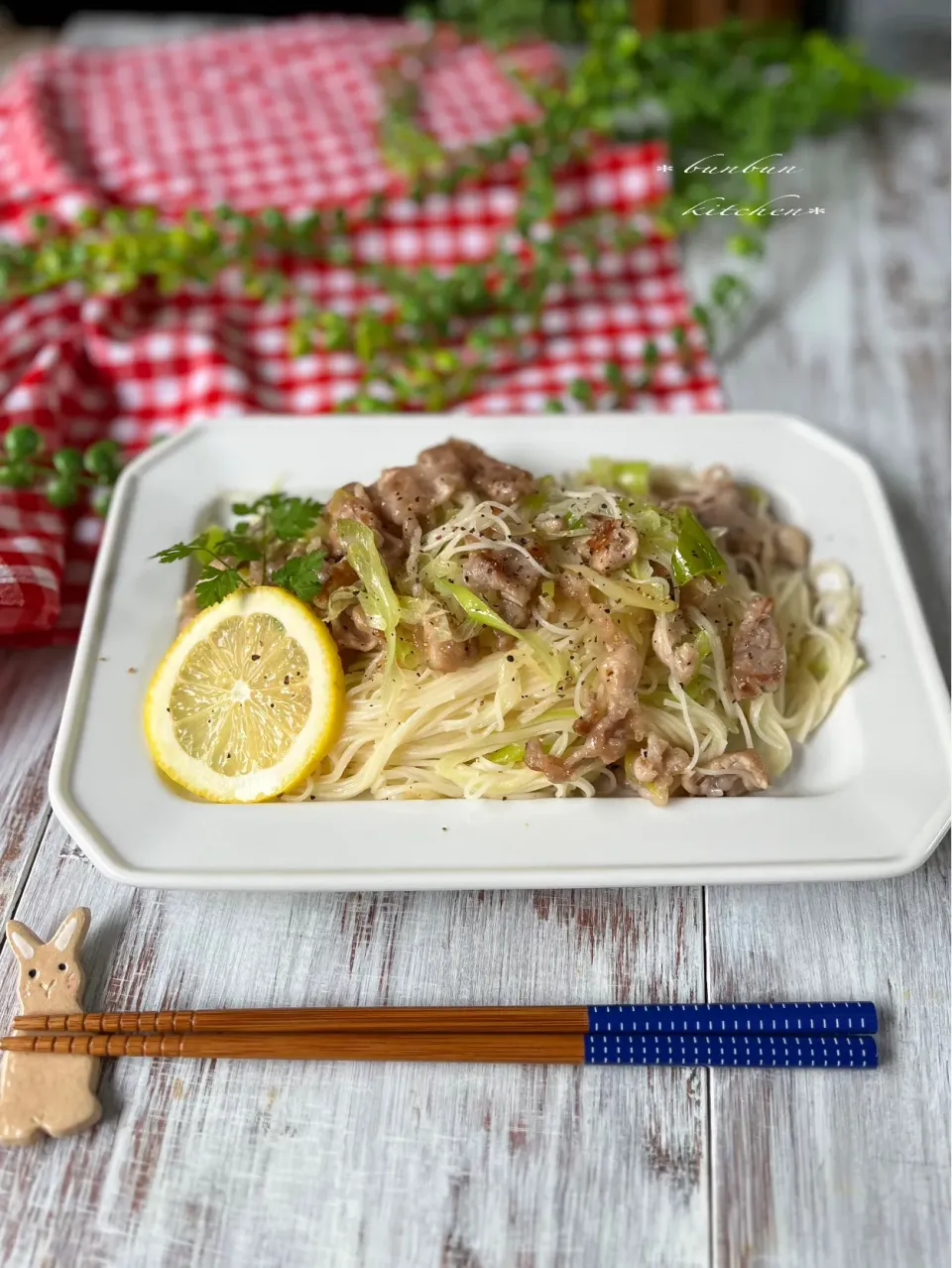 大好物ネギ焼き素麺♡|ハナたなさん