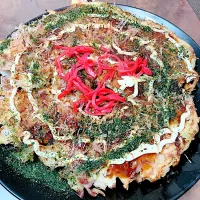 イカ、豚お好み焼き|ショコラさん