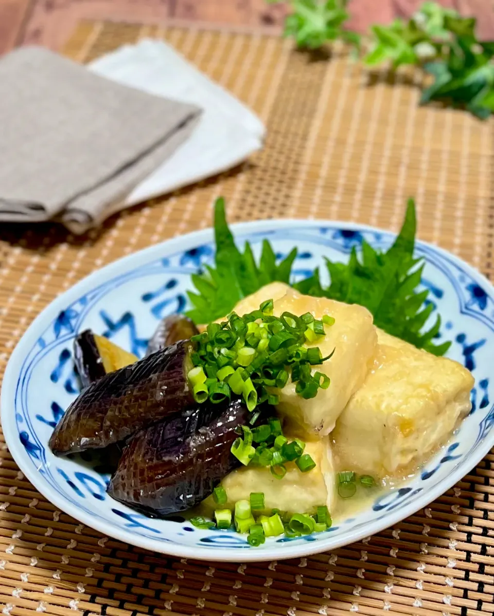 豆腐となすの揚げ浸し|あゆさん