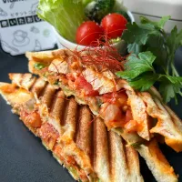 【ビタントニオ使いたおし隊】マルチサンドプレート de コリアンなホットサンド🧡
