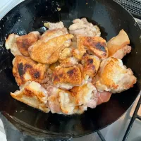 カレーの仕込み　鶏肉炒め|Takeshi  Nagakiさん