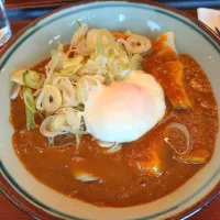 カレーきしめんネギだく温玉のせ| Ikue Sawadaさん