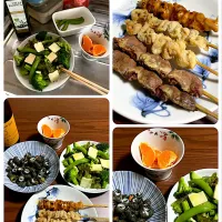 土曜日 一人暮らし晩酌メニュー