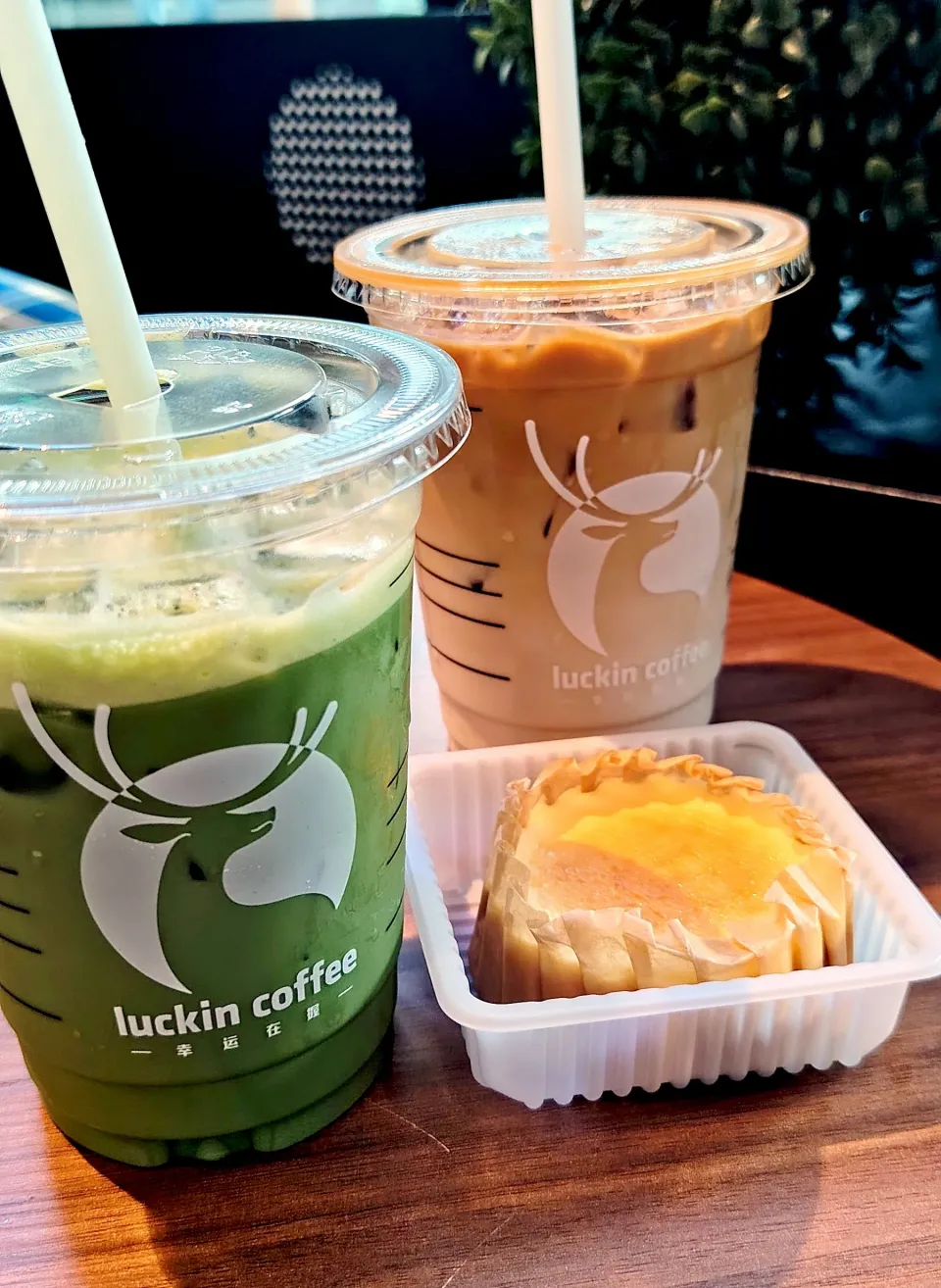 Matcha & coconut latte~😍Guangzhou Airport|🍒lynnlicious🍒さん