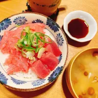 ねぎとろまぐろ丼♡|38cさん
