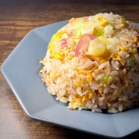 茗荷香る香味チャーハン