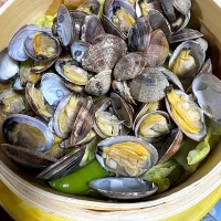 アサリの蒸籠蒸し|えみちさん