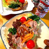 yummy！で✨わんぱくオープンサンド|さらっと🍀さん