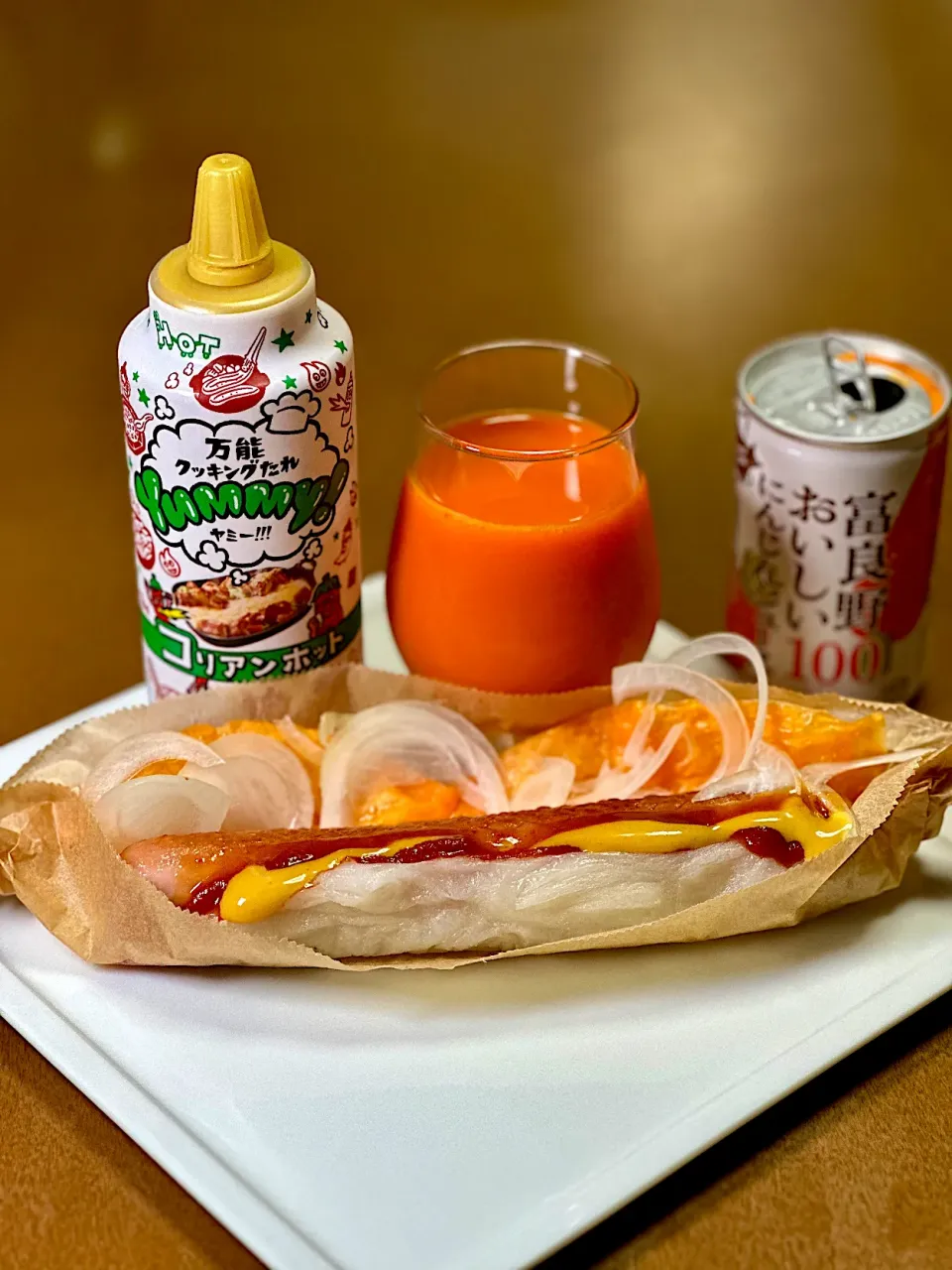 切り餅と魚肉ソーセージのチーズホットドッグ|ichiさん