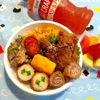 ☺︎5/4☺︎  男子高校生弁当|やまちゃんさん