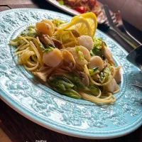 スイーツポテトさんの料理 春キャベツ&ホタテ☆レモン風味パスタ