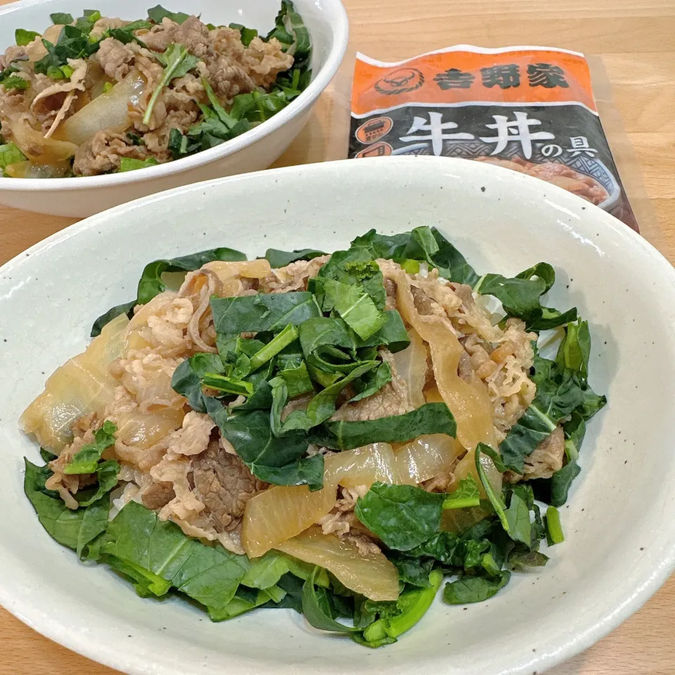 ケールたっぷり牛丼♪|ゆかのさん