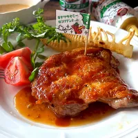 yummyなコリアンハニーマスタードチキン🍗