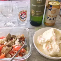 休日昼飲みスタート|puniさん