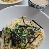 ☆昼☆たらこパスタ、味噌汁　気になる所の掃除してスッキリ| ｼｮｺﾗさん
