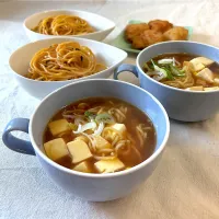 ラーメンに豆腐|かっちゃん杉さん