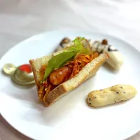 ケチャップカレーサンド|かっちゃん杉さん