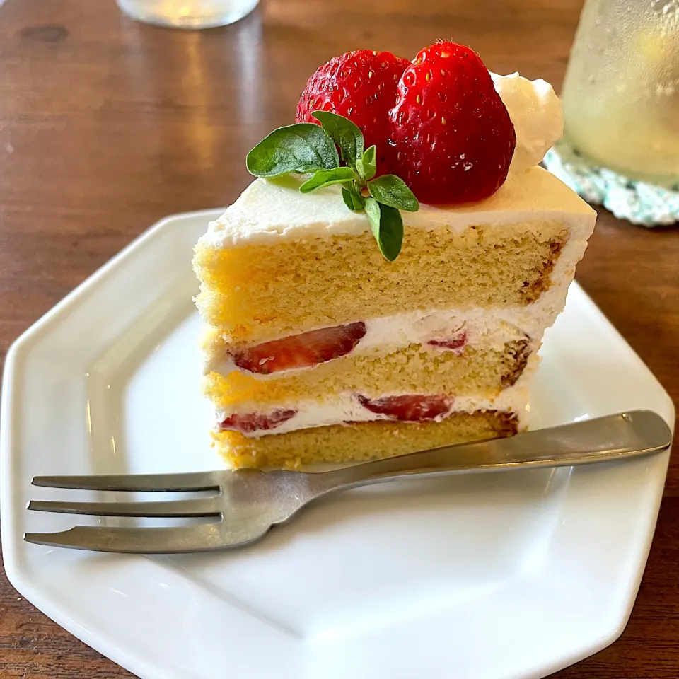 苺の米粉ショートケーキ★fete cafe|leimomiさん